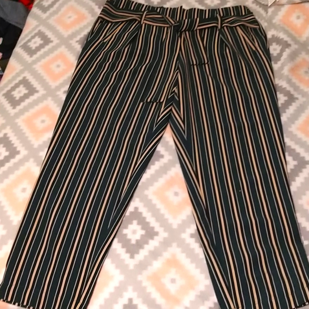 Vertical Stripped Pants